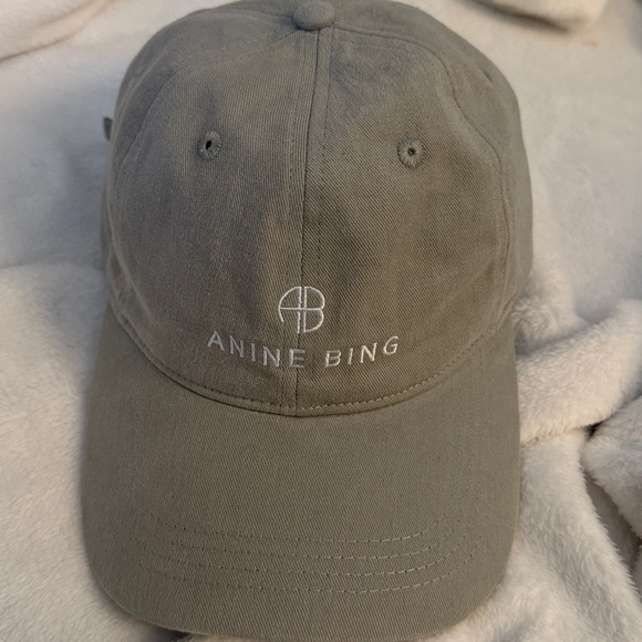 Anine Bing Light Gray Men's Hat - Picture 8 of 8